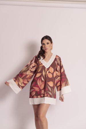 Ula estampada café